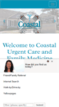 Mobile Screenshot of coastalurgentcare.com